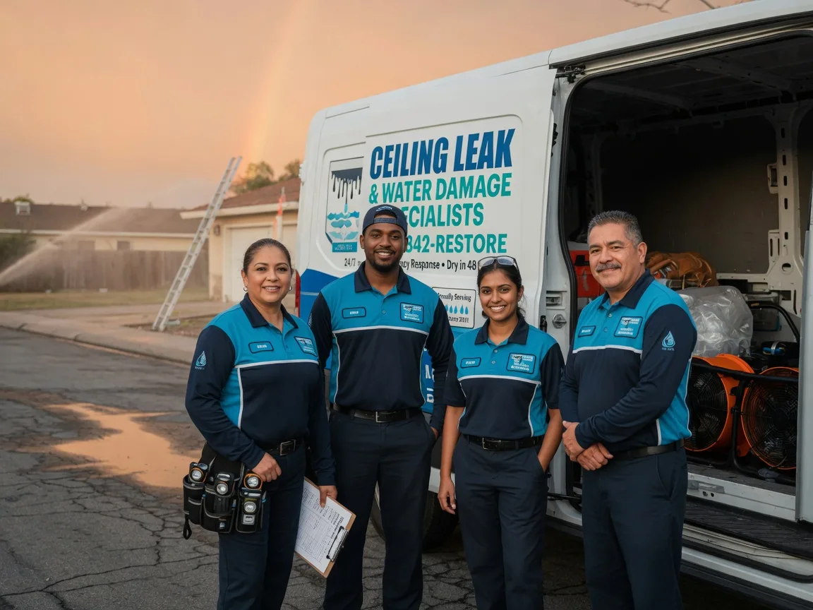 Ceiling Leak Cleanup company in Bruceville, TX